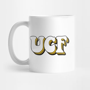 central florida groovy lettering Mug